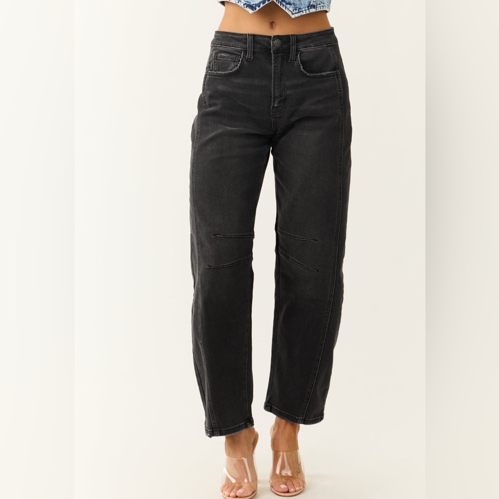 Flying Monkey Black Straight Leg Jeans